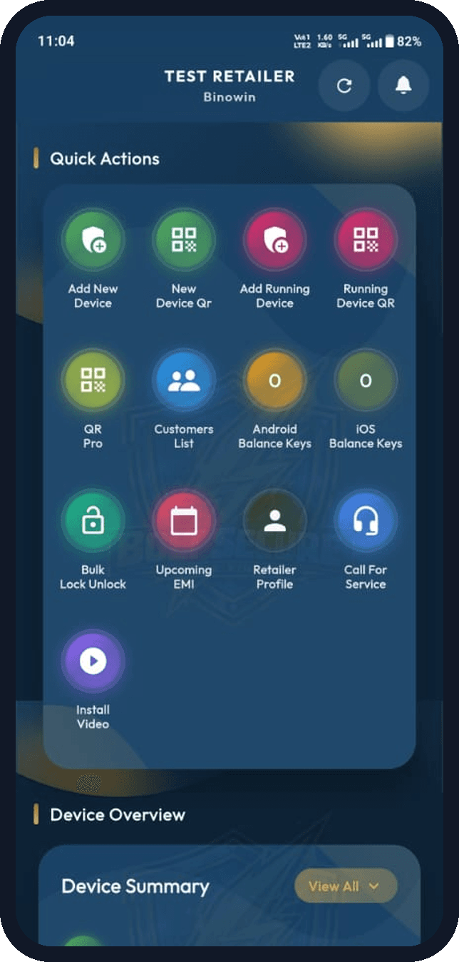 Anvitar device management console
